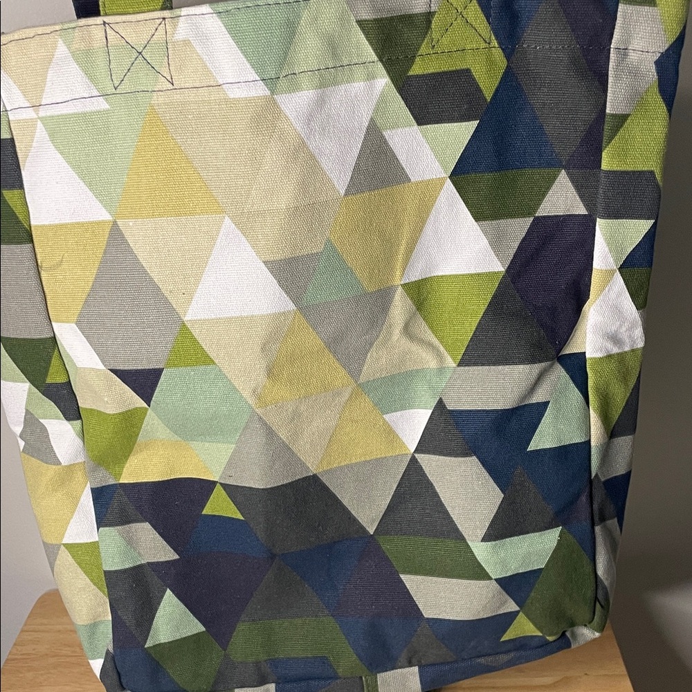 Geometric Patterned Tote Bag - Multicolor - Picture 2 of 4
